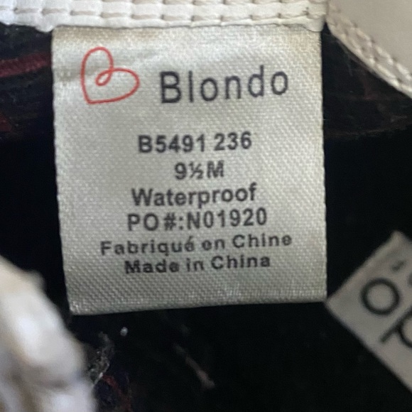 Blondo Women's Villa Waterproof Ankle Bootie. 100% leather Size 9.5. NWO… - Picture 11 of 14